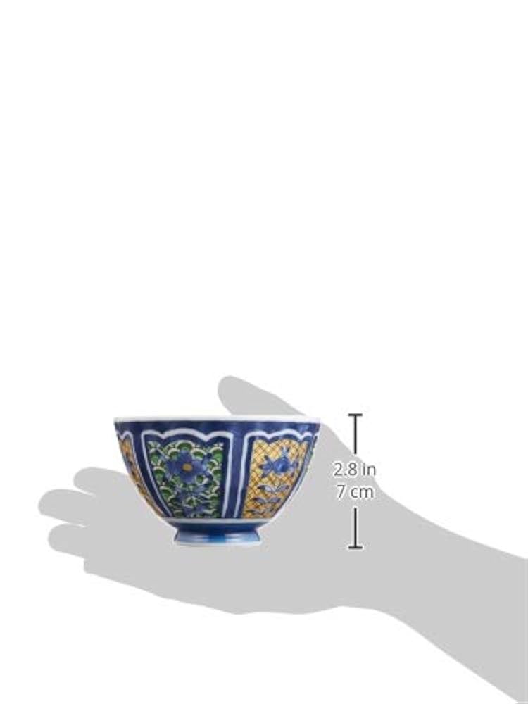 Amazon｜古典柄の魅力を楽しむ 有田焼 染錦絵変り 茶碗揃（飯碗